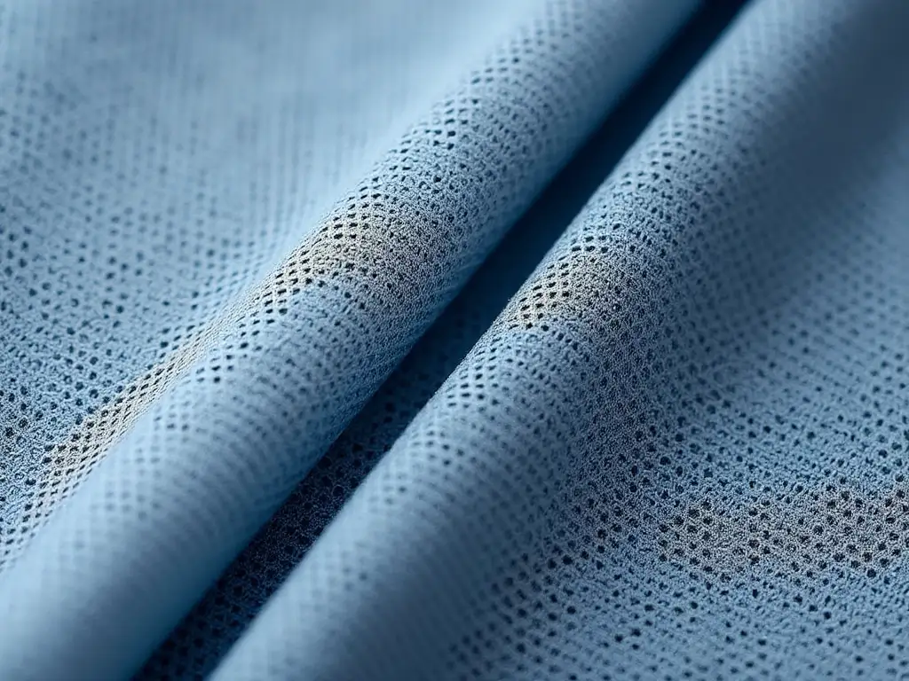 Tejido técnico microperforado para uniformes en ambientes calurosos