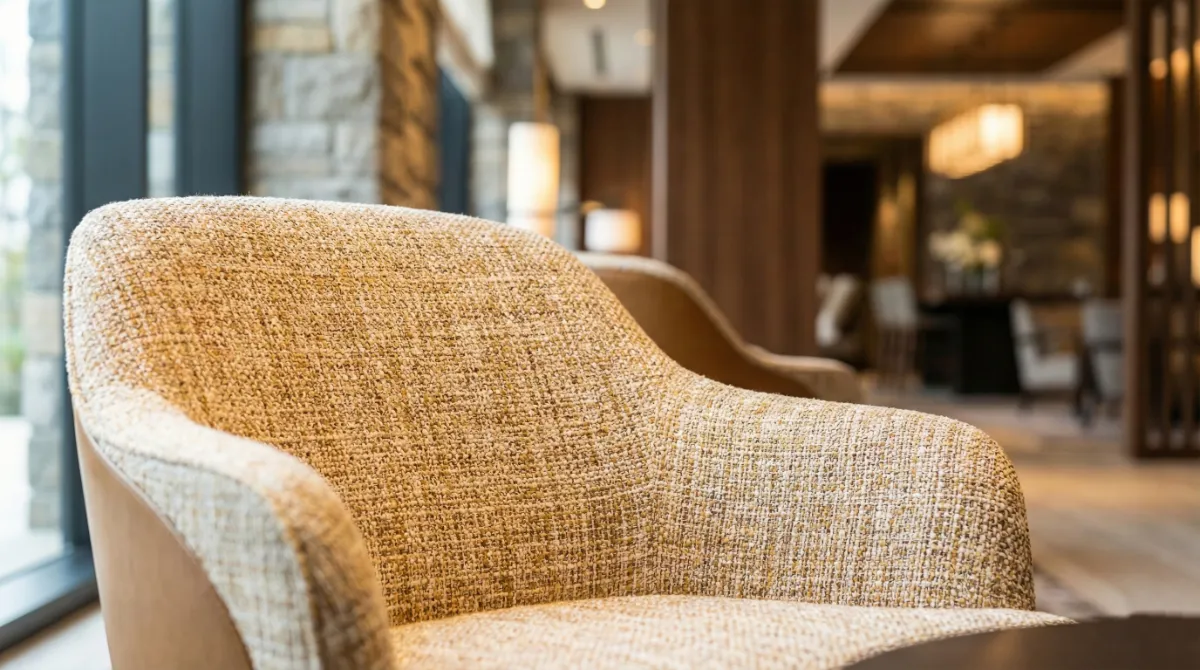 Tejidos contract: selección técnica para hostelería